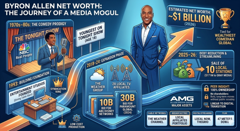 Byron Allen Net Worth: The Journey of a Media Mogul