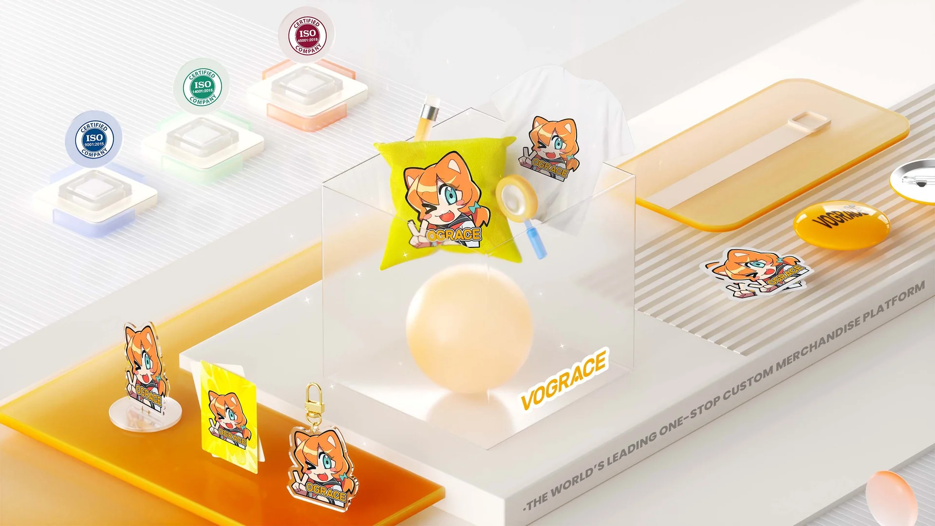 Vograce Custom Keychains