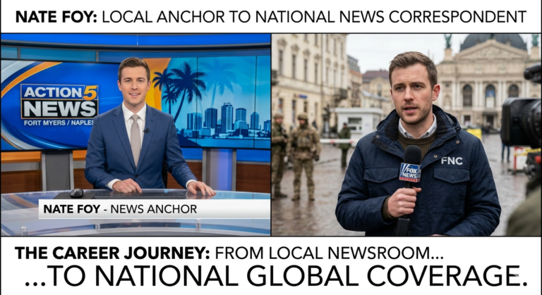 Nate Foy: From Local Anchor to National News Correspondent