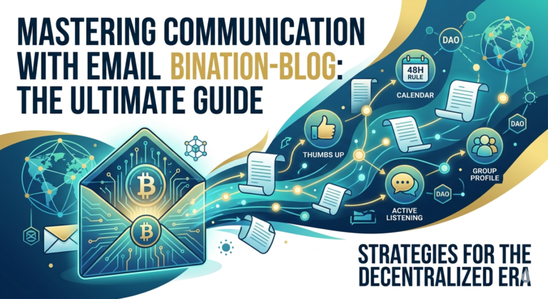 Mastering Communication with Email Bitnation-Blog: The Ultimate Guide