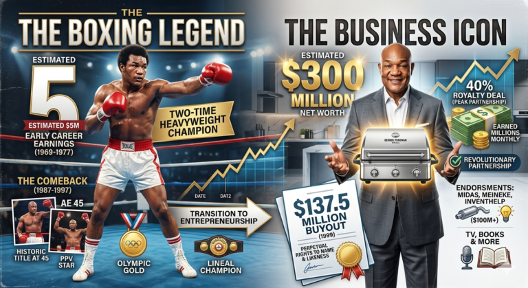 George Foreman Net Worth: The Life and Wealth of a Boxing Legend
