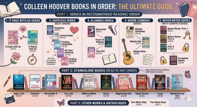 Colleen Hoover Books in Order: The Ultimate Guide